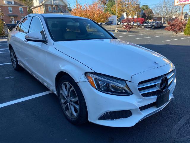 Salvage cars for sale from Copart New Britain, CT: 2015 Mercedes-Benz C300