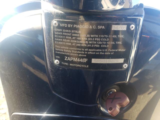 2010 VESPA LX 150 ZAPM448F5A5018275