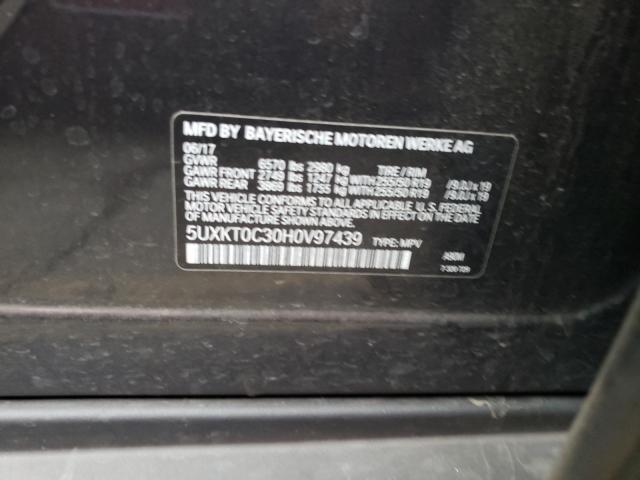 2017 BMW X5 XDR40E 5UXKT0C30H0V97439