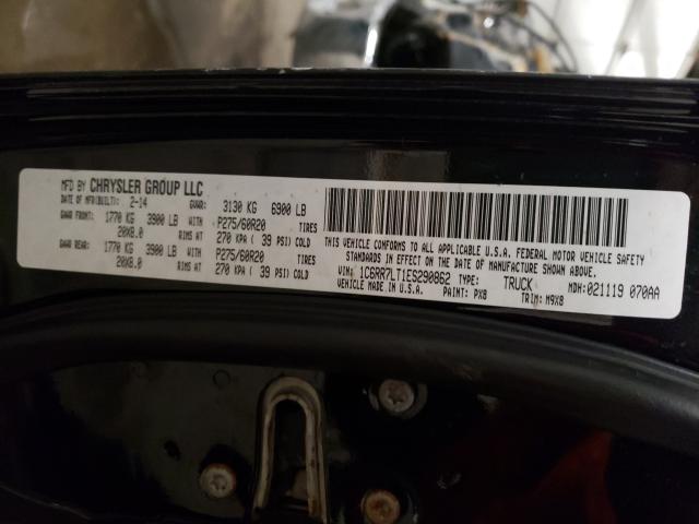 2014 DODGE RAM 1500 - 1C6RR7LT1ES290862