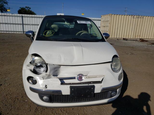 2012 FIAT 500 LOUNGE 3C3CFFER3CT109134