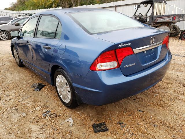 2010 HONDA CIVIC VP 19XFA1F33AE001327