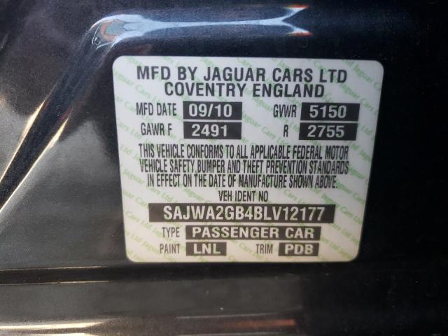 2011 JAGUAR XJL SAJWA2GB4BLV12177