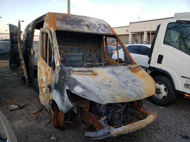 Salvage cars for sale from Copart Wheeling, IL: 2019 Mercedes-Benz Sprinter 2