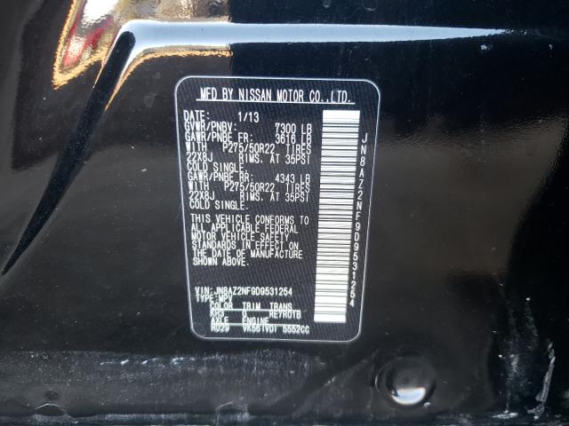 2013 INFINITI QX56 JN8AZ2NF9D9531254
