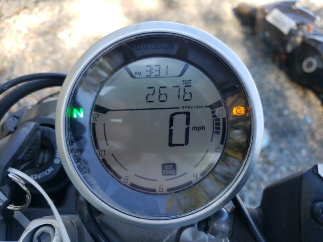 2016 DUCATI SCRAMBLER ZDM15ANM0GB015317