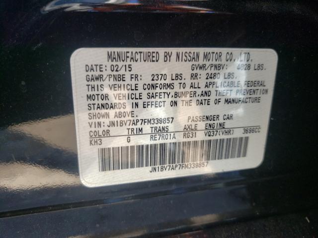 2015 INFINITI Q50 BASE/P JN1BV7AP7FM339857
