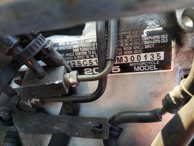 2005 HONDA ST1300 JH2SC51055M300135