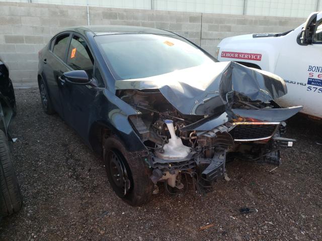 Salvage cars for sale from Copart Albuquerque, NM: 2017 KIA Forte LX