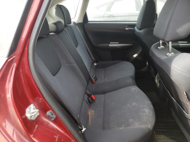 2011 SUBARU IMPREZA OU JF1GH6D65BH808041