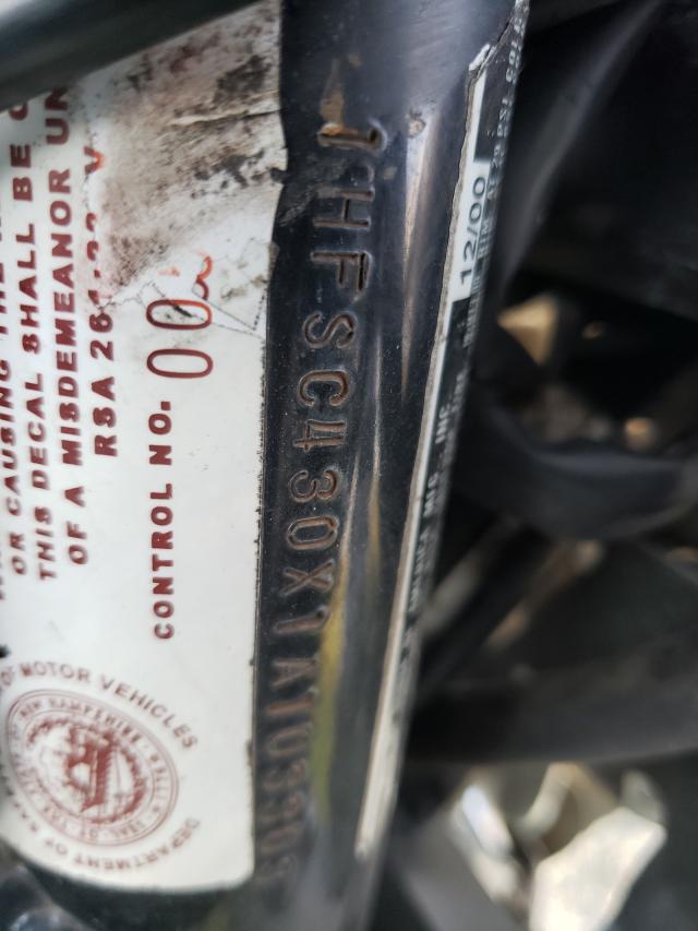 2001 HONDA VT1100 C2 1HFSC430X1A103303