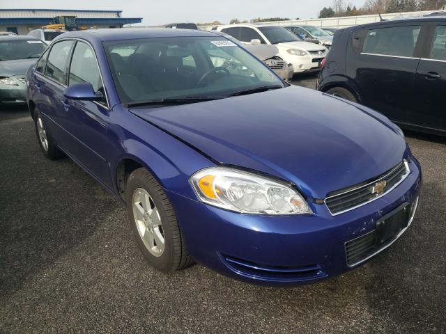Salvage cars for sale from Copart Mcfarland, WI: 2007 Chevrolet Impala LT