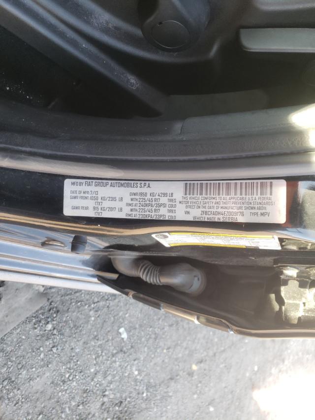 2014 FIAT 500L TREKK ZFBCFADH4EZ009176