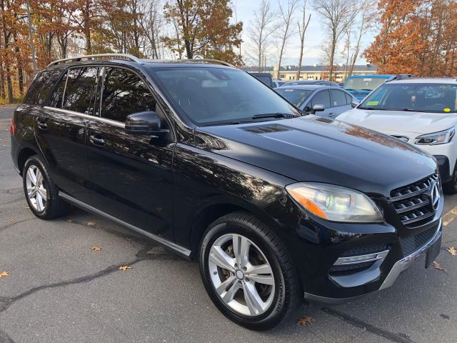 Salvage cars for sale at New Britain, CT auction: 2014 Mercedes-Benz ML 350 BLU