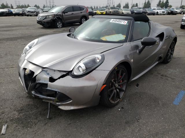 2016 ALFA ROMEO 4C SPIDER ZARBAAB44GM179163