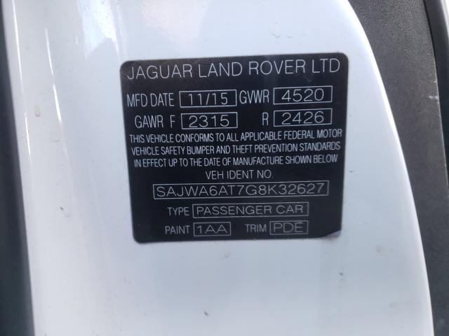2016 JAGUAR F-TYPE SAJWA6AT7G8K32627