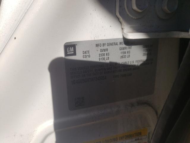 2010 BUICK LACROSSE C 1G4GE5GV7AF243054