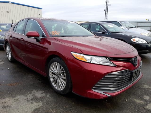 Salvage cars for sale from Copart Fresno, CA: 2018 Toyota Camry L
