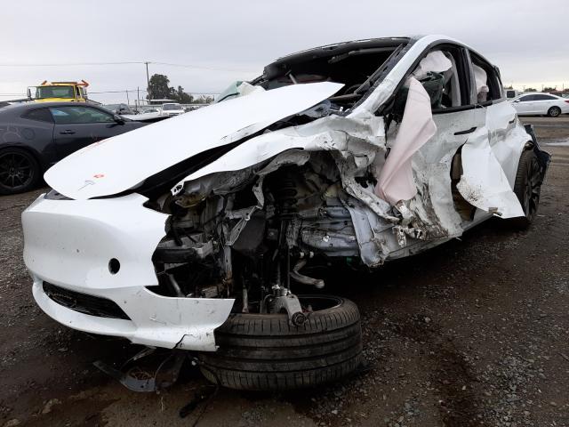 2021 TESLA MODEL Y 5YJYGDEF1MF268890