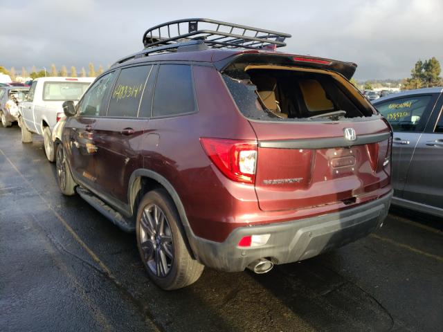 2019 HONDA PASSPORT T 5FNYF8H9XKB001924