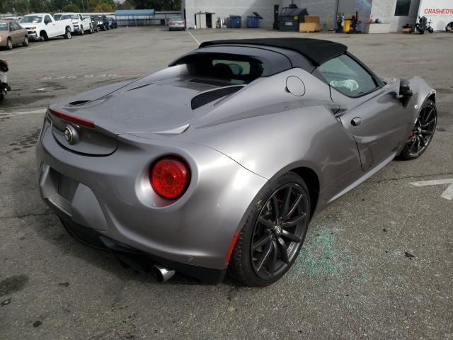 2016 ALFA ROMEO 4C SPIDER ZARBAAB44GM179163