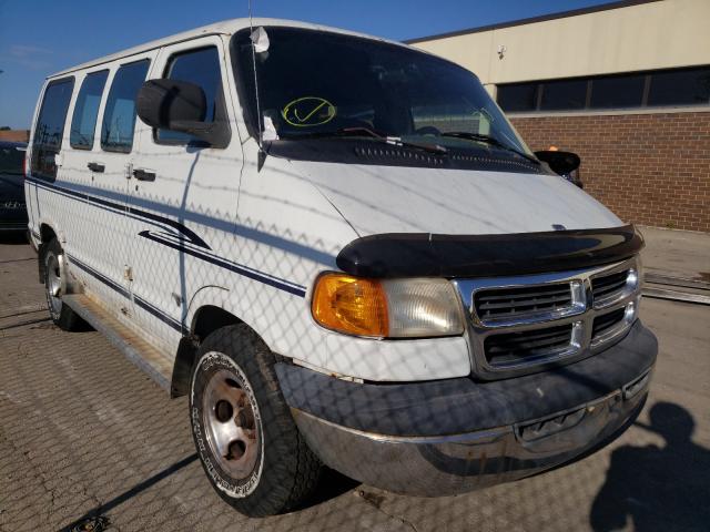 Salvage cars for sale from Copart Wheeling, IL: 1999 Dodge RAM Van B1