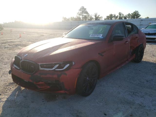 2021 BMW M5 WBS83CH09MCF30161