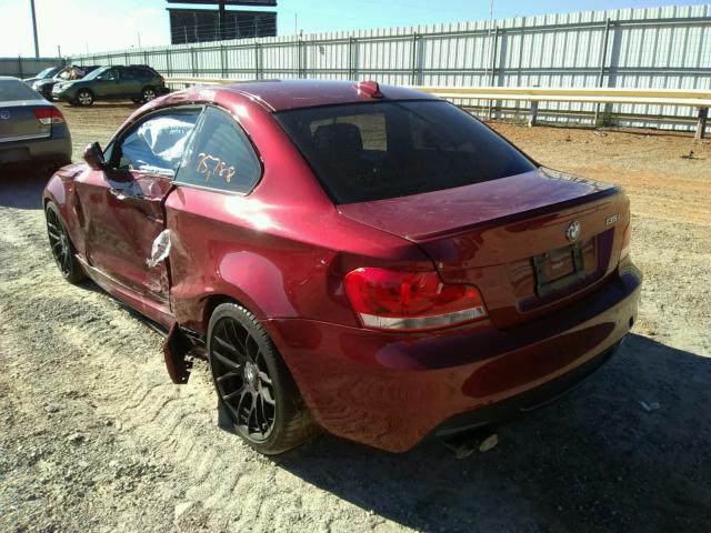 2012 BMW 135 I WBAUC9C59CVM12247