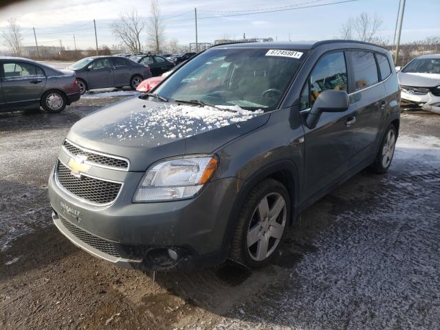 2012 CHEVROLET ORLANDO LT KL77P3EM4CK628799