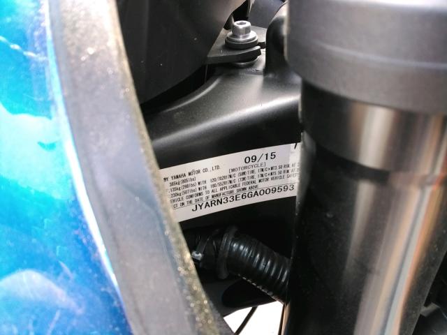 2016 YAMAHA FZ09 JYARN33E6GA009593