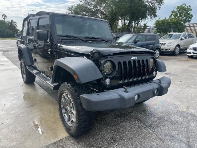 Salvage cars for sale from Copart Opa Locka, FL: 2017 Jeep Wrangler U