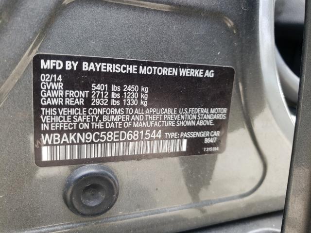 2014 BMW 550 I WBAKN9C58ED681544