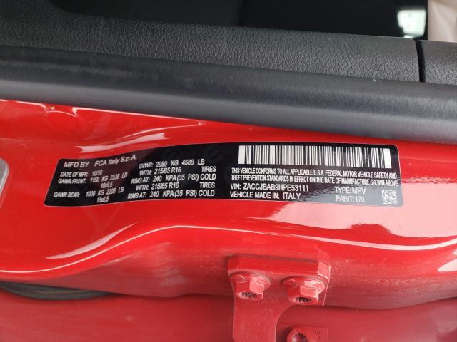 2017 JEEP RENEGADE S - ZACCJBAB9HPE53111