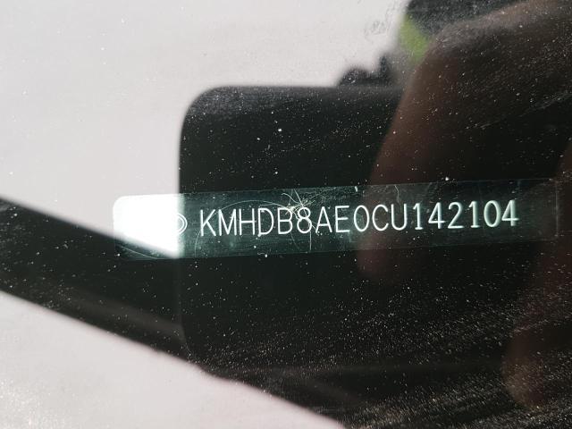 2012 HYUNDAI ELANTRA TO KMHDB8AE0CU142104