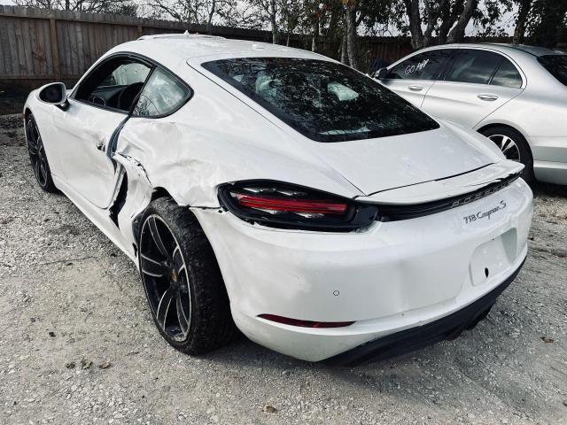 2018 PORSCHE CAYMAN S WP0AB2A85JK278476