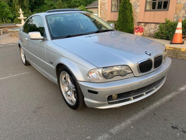 Salvage cars for sale from Copart New Britain, CT: 2002 BMW 330 CI