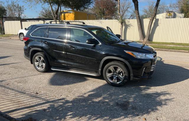 Salvage cars for sale from Copart Houston, TX: 2018 Toyota Highlander