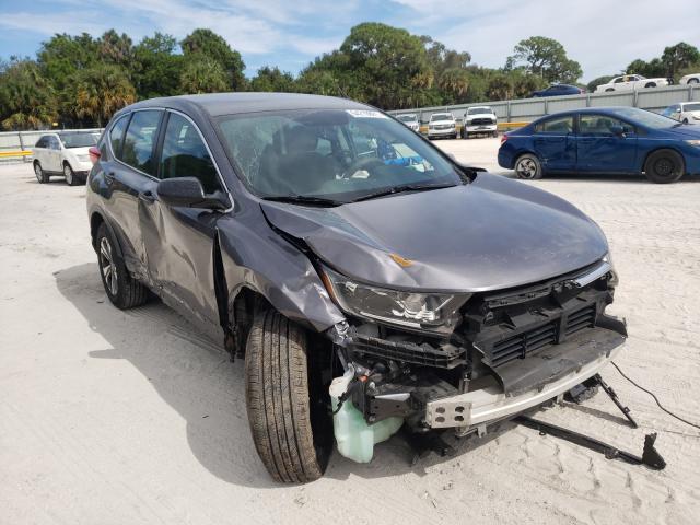Salvage cars for sale from Copart Fort Pierce, FL: 2018 Honda CR-V LX