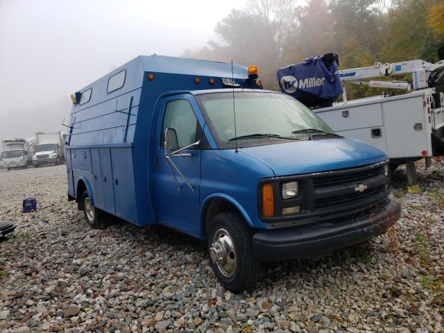 Chevrolet Express salvage cars for sale: 2001 Chevrolet Express