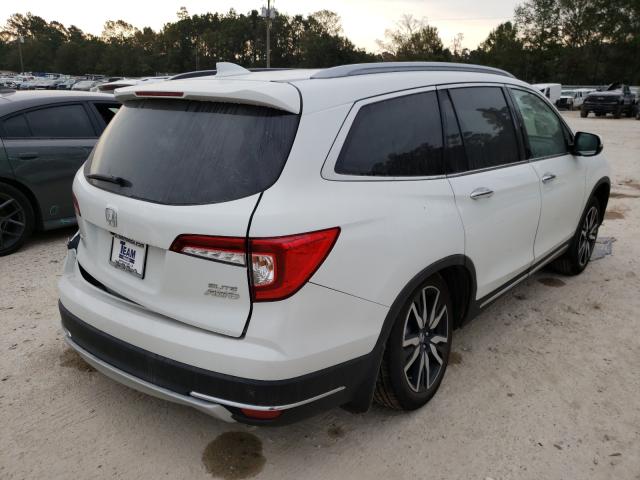 2021 HONDA PILOT ELIT 5FNYF6H09MB093164