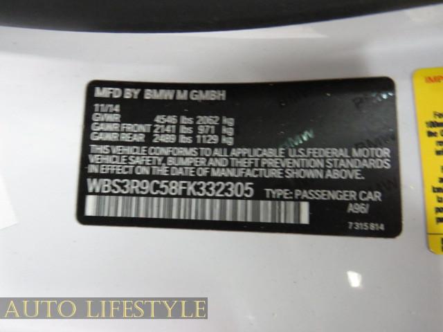 2015 BMW M4 WBS3R9C58FK332305