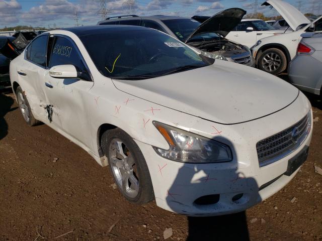 Salvage cars for sale at Wheeling, IL auction: 2009 Nissan Maxima S