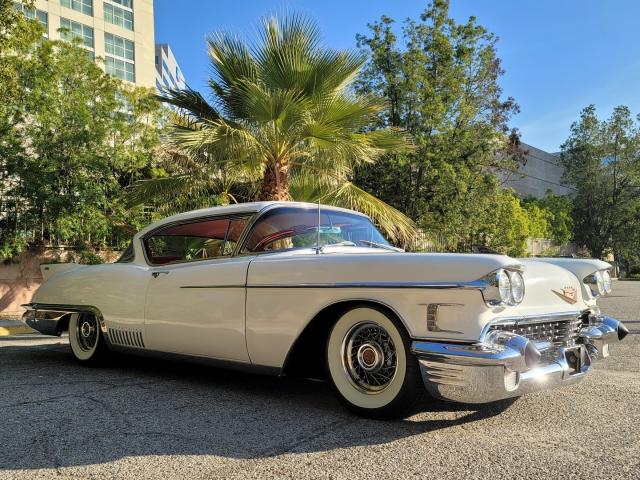 Salvage cars for sale from Copart Bakersfield, CA: 1958 Cadillac Eldorado S