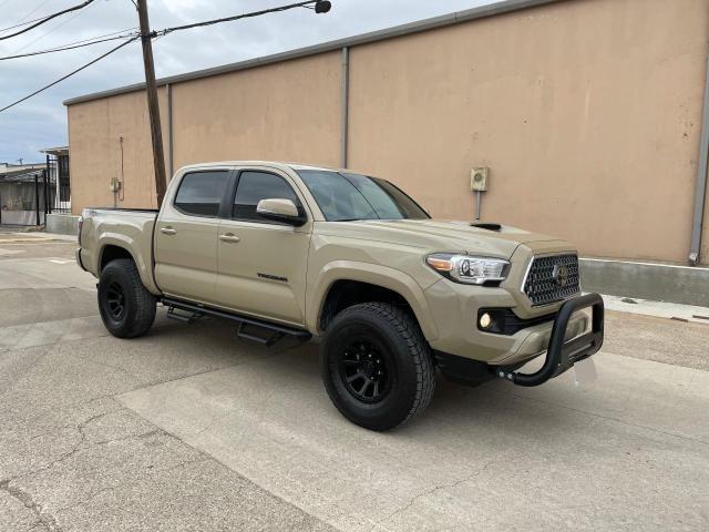 Salvage cars for sale from Copart Grand Prairie, TX: 2019 Toyota Tacoma DOU