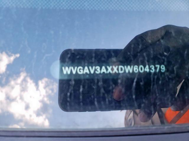 WVGAV3AXXDW604379 Volkswagen Tiguan S 2013. Фото: 9