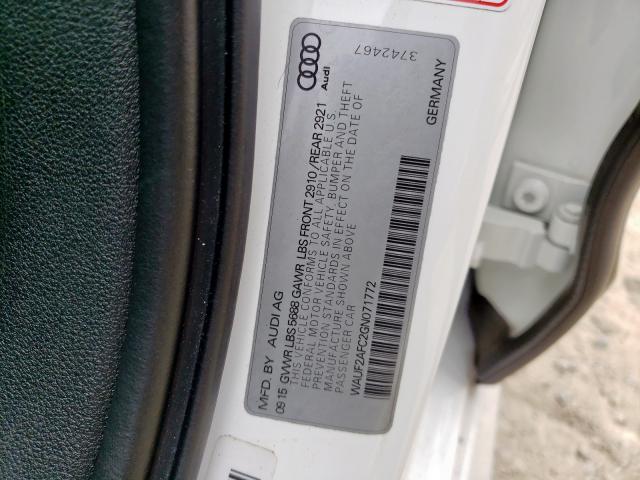 2016 AUDI S6 PREMIUM WAUF2AFC2GN071772
