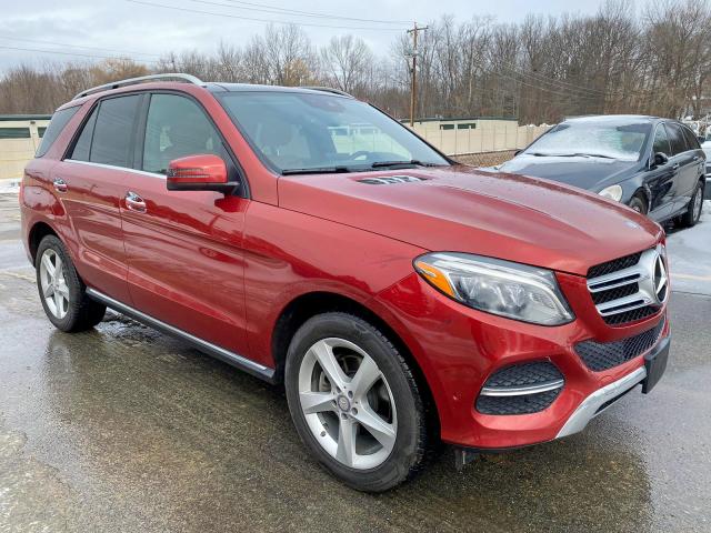 Salvage cars for sale at Billerica, MA auction: 2016 Mercedes-Benz GLE 350 4M