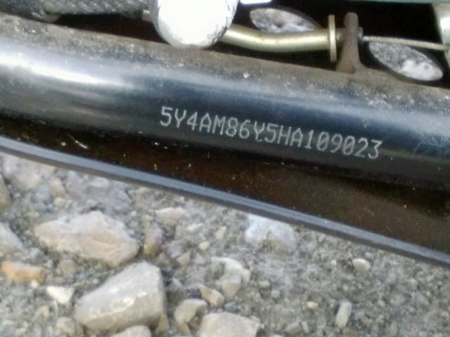 2017 YAMAHA RAPTOR 5Y4AM86Y5HA109023