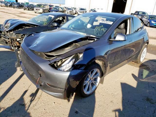 2021 TESLA MODEL Y 5YJYGDEE6MF265443