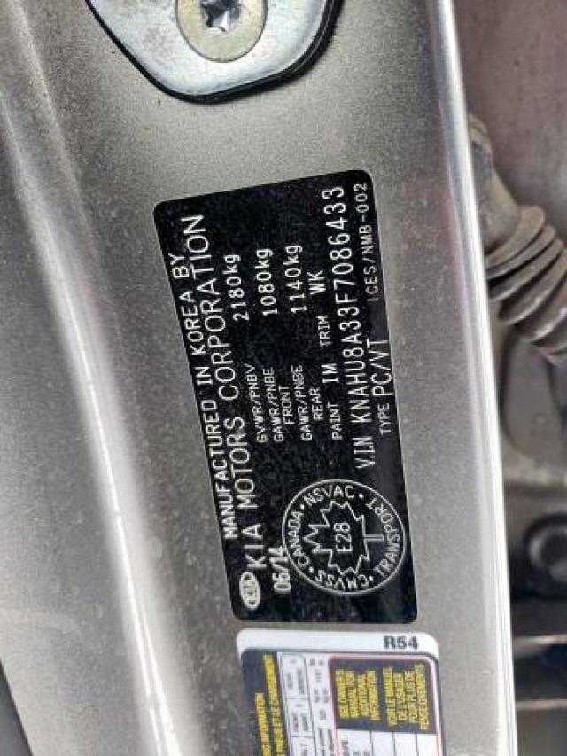 2015 KIA RONDO KNAHU8A33F7086433